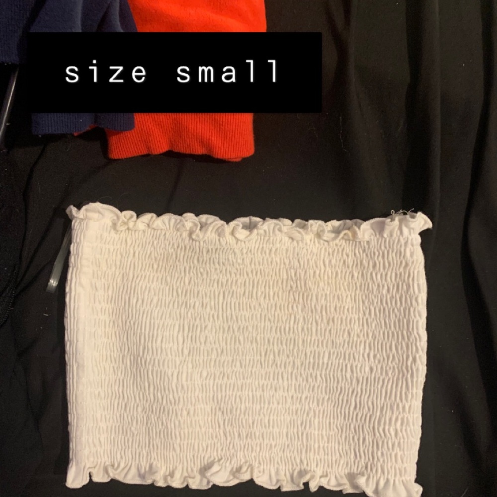white tube top
